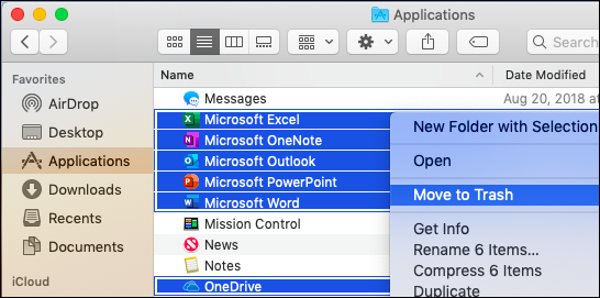 mac delete all program settings for an uninstalled program